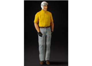 Figur Rennfahrer Figurenmanufaktur 1:18
