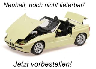 BMW Z1 - 1988 - YELLOW Minichamps 1:18 Metallmodell mit zu öffnenden Hauben und Türen!  Availability unknown