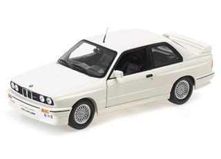 BMW M3 (E30) - 1987 - WHITE Minichamps 1:18 Metallmodell (Türen, Motorhaube, Kofferraum zu öffnen!)