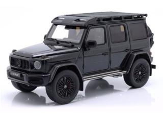 Mercedes AMG G63 (W463) 4x4 2022 - magnetit black metalic Limited Edition 500 pcs iScale 1:18