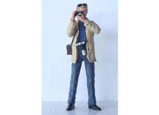 Figur Fotograf/Reporter Figurenmanufaktur 1:18