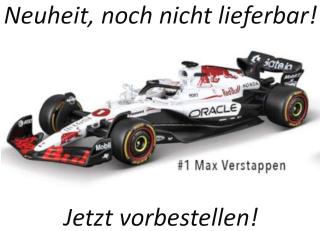 Red Bull Racing RB21 2025 "Japan Version" Max Verstappen #1 Burago 1:18  Liefertermin nicht bekannt
