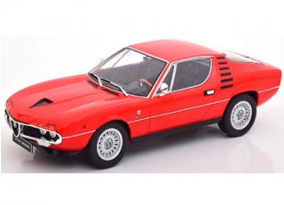 Alfa Romeo Montreal, 1970, red, Limitiert auf 1500 Stück KK-Scale 1:18 Metallmodell (Türen, Motorhaube... nicht zu öffnen!)