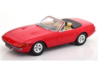 Ferrari 365 GTB Daytona Spyder 2. Serie 1971 rot KK-Scale 1:18 Metallmodell (Türen, Motorhaube... nicht zu öffnen!)