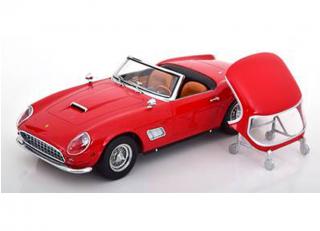 Ferrari 250 GT California Spyder 1960 US-Version rot KK-Scale 1:18 Metallmodell (Türen, Motorhaube... nicht zu öffnen!)