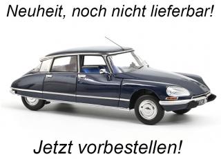 Citroën DS 23 Pallas 1974 Orient Blue   Norev 1:18 Metallmodell 2 Türen und Motorhaube zu öffnen! <br> Disponible à partir de mai 2024
