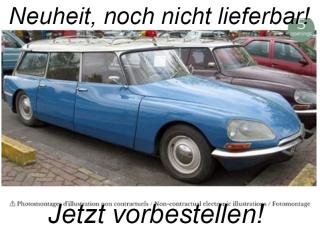 Citroën Break 21 1970 Danube Blue 1:18 Norev 1:18 Metallmodell 2 Türen, Motorhaube und Kofferraum zu öffnen! <br> Liefertermin nicht bekannt (nicht vor Juli 2025)
