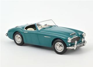 Austin Healey 3000 Mk.1 1959 - Green Norev 1:18 Metallmodell (Türen/Hauben nicht zu öffnen!)