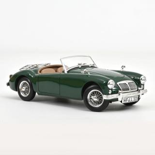 MGA 1955 British Racing Green   Norev 1:18 Metallmodell 2 Türen, Motorhaube und Kofferraum zu öffnen!  Lieferbar ab August 2026