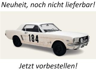 Ford Mustang Coupé 1965 Un Homme et Une Femme  Norev 1:18 Metallmodell (Türen/Hauben nicht zu öffnen!)  Liefertermin nicht bekannt (nicht vor 1. Quartal 2027)