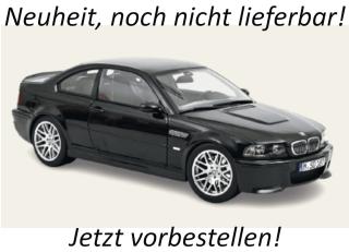 BMW M3 CSL 2003 Saphire Black  Norev 1:18 Metallmodell 2 Türen, Motorhaube und Kofferraum zu öffnen! Wiederauflage Date de parution inconnue (pas avant septembre 2026)