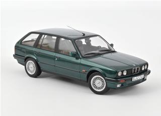BMW 325i Touring 1990 - Green metallic Norev 1:18 Metallmodell (Türen/Hauben nicht zu öffnen!)