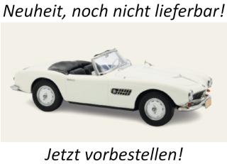 BMW 507 Cabriolet 1957 Feather White  Norev 1:18 Metallmodell (Türen/Hauben nicht zu öffnen!)  Liefertermin nicht bekannt (nicht vor 4. Quartal 2026)