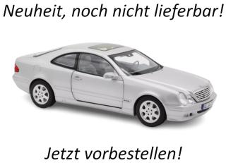 Mercedes-Benz CLK-Class 2000 Brillant Silver  Norev 1:18 Metallmodell 2 Türen, Motorhaube und Kofferraum zu öffnen! Date de parution inconnue (pas avant le 3. trimestre 2026)