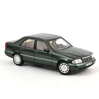 Mercedes-Benz C-Class 1993 Malachit Green  Norev 1:18 Metallmodell 4 Türen, Motorhaube und Kofferraum zu öffnen!  Lieferbar ab Ende Juni 2025