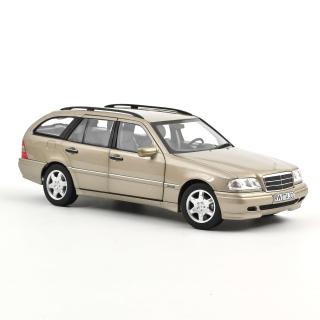 Mercedes-Benz C-Class T-Model 1997 Smoke silver  Norev 1:18 Metallmodell 4 Türen, Motorhaube und Kofferraum zu öffnen!  Disponible à partir de fin juillet 2025