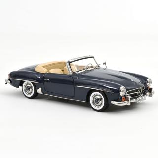 Mercedes-Benz 190 SL 1957 Middle Blue  Norev 1:18 Metallmodell 2 Türen, Motorhaube und Kofferraum zu öffnen!  Available from end of October 2025