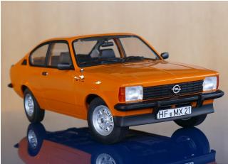 Opel Kadett GT/E - orange Limitiert auf 1.000 Stück Norev 1:18 Metallmodell (Türen/Hauben nicht zu öffnen!)
