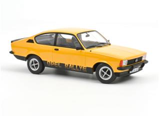 Opel Kadett Rallye 2.0 E 1977 Brilliant Ochre  Norev 1:18 Metallmodell  (Türen/Hauben nicht zu öffnen!)  Available from end of July 2026