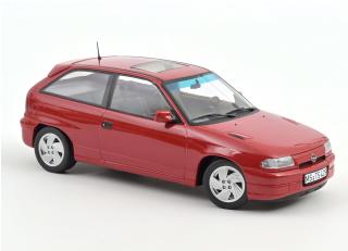 Opel Astra GSi 1991 Red Norev 1:18 Metallmodell (Türen/Hauben nicht zu öffnen!)
