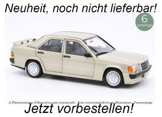 Mercedes-Benz 190 E 2.3-16 1984 Smoke silver metallic 1:18 Norev 1:18 Metallmodell 4 Türen, Motorhaube und Kofferraum zu öffnen! <br> Availability unknown (not before Q3 2024)