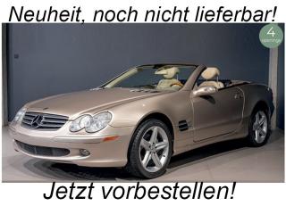 Mercedes-Benz SL 500 2003 Travertine Beige  Norev 1:18 Metallmodell 2 Türen, Motorhaube und Kofferraum zu öffnen! Liefertermin nicht bekannt (nicht vor 3. Quartal 2026)