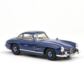 Mercedes-Benz 300 SL 1954 Blue  Norev 1:18 Metallmodell (2 Türen, Motorhaube und Heckklappe zu öffnen!)  Lieferbar ab Ende April 2026