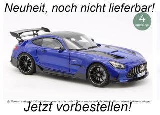 Mercedes-AMG GT Black Series 2021 Blue metallic 1:18  Norev 1:18 Metallmodell 2 Türen, Motorhaube und Kofferraum zu öffnen! <br> Availability unknown (not before Q4 2024)