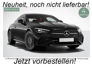 Mercedes-Benz CLE Coupé 2024 Obsidian Black met 1:18 Norev 1:18 Metallmodell 2 Türen, Motorhaube und Kofferraum zu öffnen!