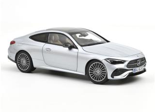 Mercedes-Benz CLE Coupé 2024 Hightech Silver   Norev 1:18 Metallmodell 2 Türen, Motorhaube und Kofferraum zu öffnen!  Lieferbar ab Ende Juli 2026