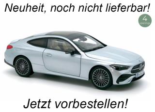 Mercedes-Benz CLE Coupé 2024 Hightech Silver   Norev 1:18 Metallmodell 2 Türen, Motorhaube und Kofferraum zu öffnen! Date de parution inconnue (pas avant le 3. trimestre 2026)