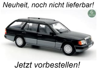 Mercedes-Benz 300 D T-Modell 1990 Blueblack metallic  Norev 1:18 Metallmodell 4 Türen, Motorhaube und Kofferraum zu öffnen!  Availability unknown (not before Q1 2026)