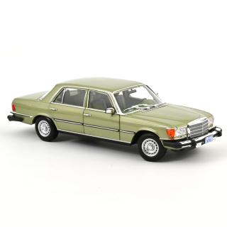 Mercedes-Benz 450 SEL Silvergreen US TV-Version 1979  Norev 1:18 Metallmodell 4 Türen, Motorhaube und Kofferraum zu öffnen!  Lieferbar ab Ende Juni 2025