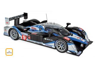 Peugeot 908 HDI FAP - Winner France 24H 2009 N°9 - Brabham/Gené/Wurz RE-PRO Norev Metallmodell 1:18 (Türen, Motorhaube... nicht zu öffnen!) Lieferbar