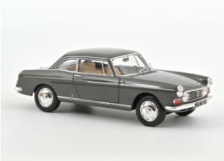 Peugeot 404 Coupé 1967 - Graphite Grey Norev 1:18 Metallmodell Türen, Motorhaube und Kofferraum zu öffnen!