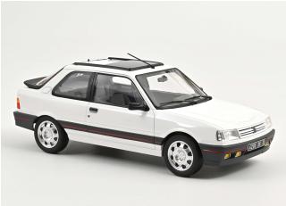 Peugeot 309 GTi 1987 Meije White  Norev 1:18 Metallmodell (Türen/Hauben nicht zu öffnen!)