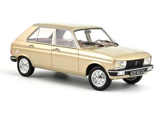 Peugeot 104 GR 1981 Beige metallic  Norev 1:18 Metallmodell (Türen/Hauben nicht zu öffnen!)