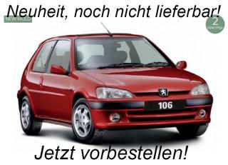 Peugeot 106 S16 1998 Diablo Red  Norev 1:18 Metallmodell  2 Türen zu öffnen!  Liefertermin nicht bekannt (nicht vor 1. Quartal 2026)
