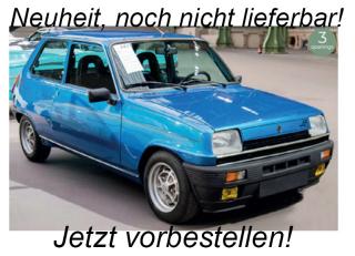 Renault 5 Alpine 1977 Alpine Blue  Norev Metallmodell 1:18 (Türen und Motorhaube zu öffnen!)  Liefertermin nicht bekannt (nicht vor 1. Quartal 2026)