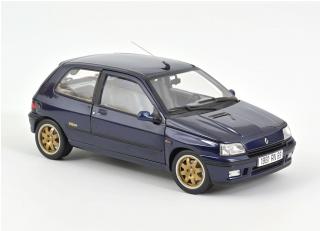 Wiederauflage: Renault Clio Williams blau 1993   Norev 1:18 Metallmodell 2 Türen, Motorhaube und Kofferraum zu öffnen! Wiederauflage  Liefertermin nicht bekannt (nicht vor 4. Quartal 2024)