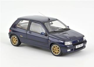 Renault Clio Williams blau 1993   Norev 1:18 Metallmodell 2 Türen, Motorhaube und Kofferraum zu öffnen! Wiederauflage