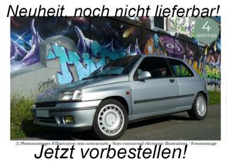 Renault Clio 16s 1992 Iceberg Grey 1:18 Norev 1:18 Metallmodell 2 Türen, Motorhaube und Kofferraum zu öffnen! <br> Liefertermin nicht bekannt (nicht vor 4. Quartal 2025)