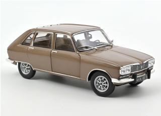 Renault 16 TX 1974 Metallic Beige   Norev 1:18 Metallmodell 2Türen, Motorhaube und Kofferraum zu öffnen!