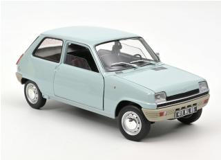 Renault 5 1972 Clear Blue   Norev 1:18 Metallmodell 2 Türen und Motorhaube  zu öffnen!