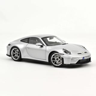 Porsche 911 GT3 w/Touring Pack 2025 GT-Silvermetallic  Norev 1:18 Metallmodell 2 Türen und vordere Haube zu öffnen!  Lieferbar ab August 2026