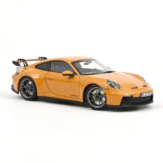 Porsche 911 GT3 2021 Bahama Yellow 1:18 Norev 1:18 Metallmodell (2 Türen und Kofferraum zu öffnen!)  Lieferbar ab Ende April 2026