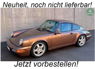 Porsche 911 Carrera 2 1992 Cognac Brown metallic  Norev Metallmodell 1:18 (Türen, Motorhaube, Kofferraum zu öffnen!)  Liefertermin nicht bekannt (nicht vor 1. Quartal 2026)