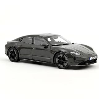 Porsche Taycan Turbo S 2024 Slate Grey Neo  Norev 1:18 Metallmodell (4 Türen, Motorhaube und Heckklappe zu öffnen!)  Available from August 2026