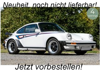 Porsche 911 Turbo 3.3 1980 White    Norev 1:18 Metallmodell 2 Türen, Motorhaube und Kofferraum zu öffnen! <br> Availability unknown (not before Q4 2024)