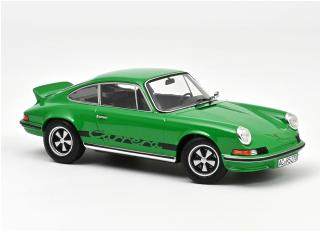 Porsche 911 RS 1973 Green with black deco  Norev 1:18 Metallmodell (Türen/Hauben nicht zu öffnen!)